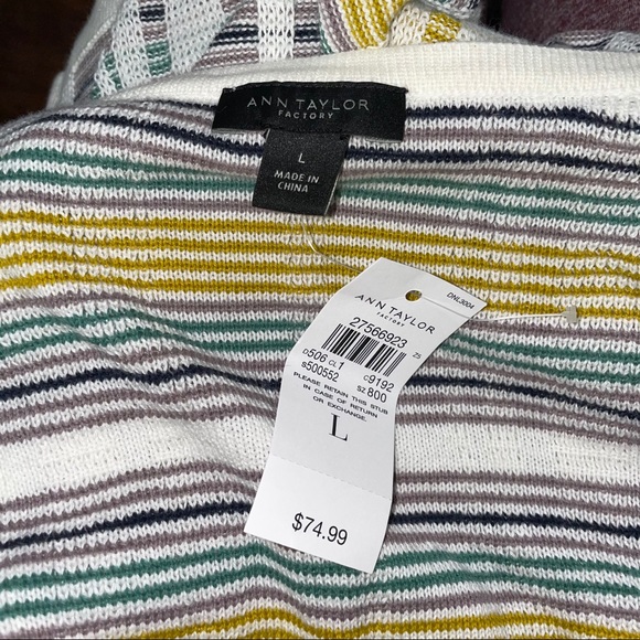 NWT Ann Taylor Factory Cardigan Sweater Size Small - Picture 3 of 4